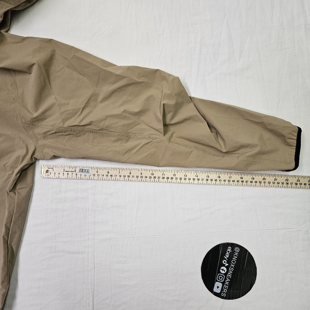 Nike Tech Windrunner Woven Jacket Hoodie Parachute Beige HM7151-297 Men's Size L - Picture 10 of 10